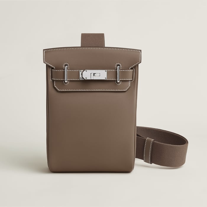Etoupe Swift Hermès HAC à Dos PM backpack