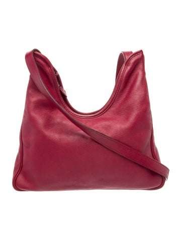 Hermès Massai Cut 32 in red Evergrain leather