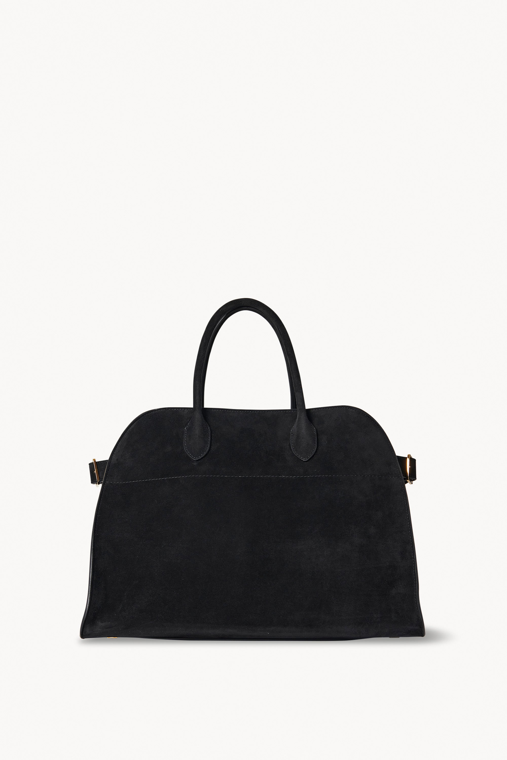 Black suede Soft Margaux 15 shown from the front