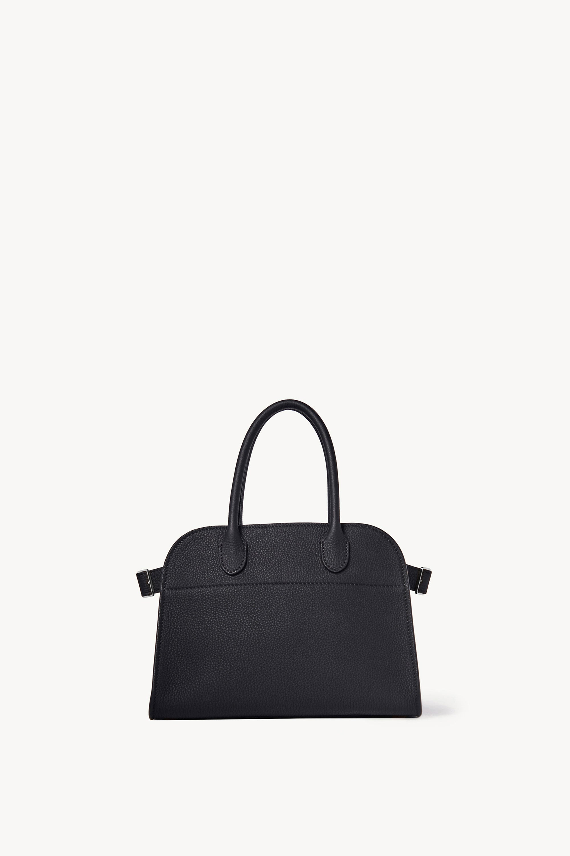 Black grained-calf Soft Margaux 10 seen from the front