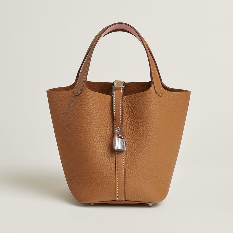 Hermès Picotin 18 in Gold/Rose Sakura