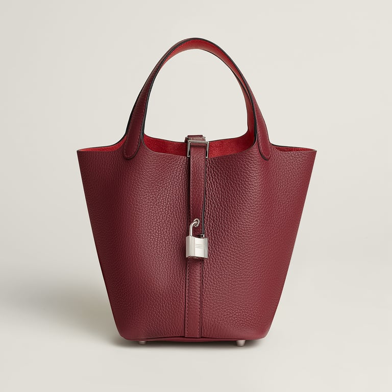 Hermès Picotin 18 in Rouge H/Rouge Radieux