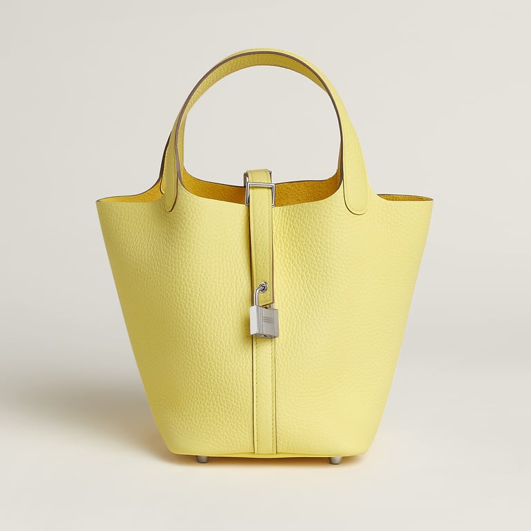 Hermès Picotin 18 in Limoncello