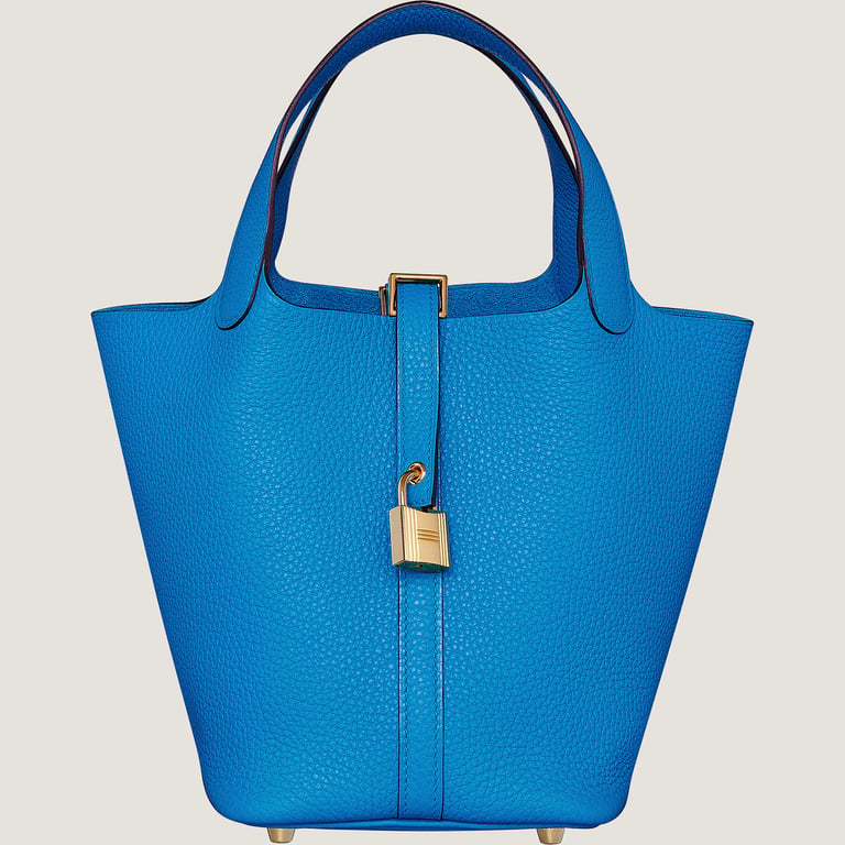 Hermès Picotin 18 in Bleu Zanzibar