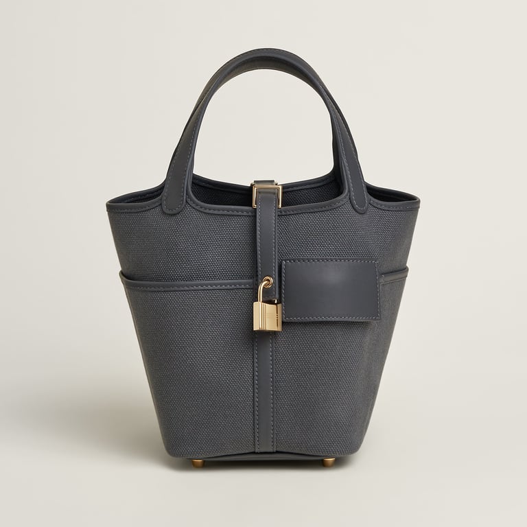 Hermès Picotin 18 in Ardoise/Ardoise
