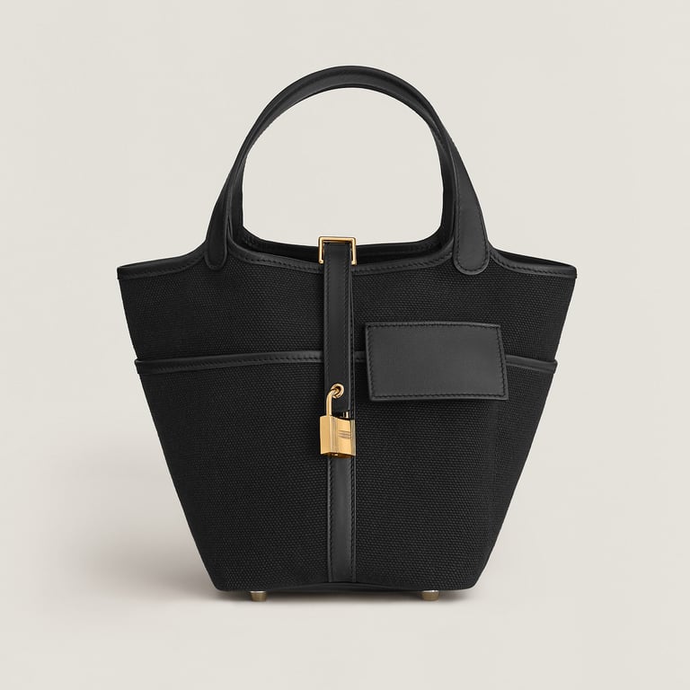 Hermès Picotin 18 in Noir/Noir