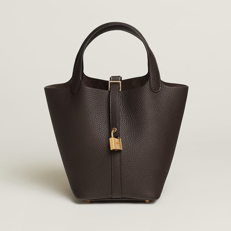 Hermès Picotin 18 in Bai/Brun