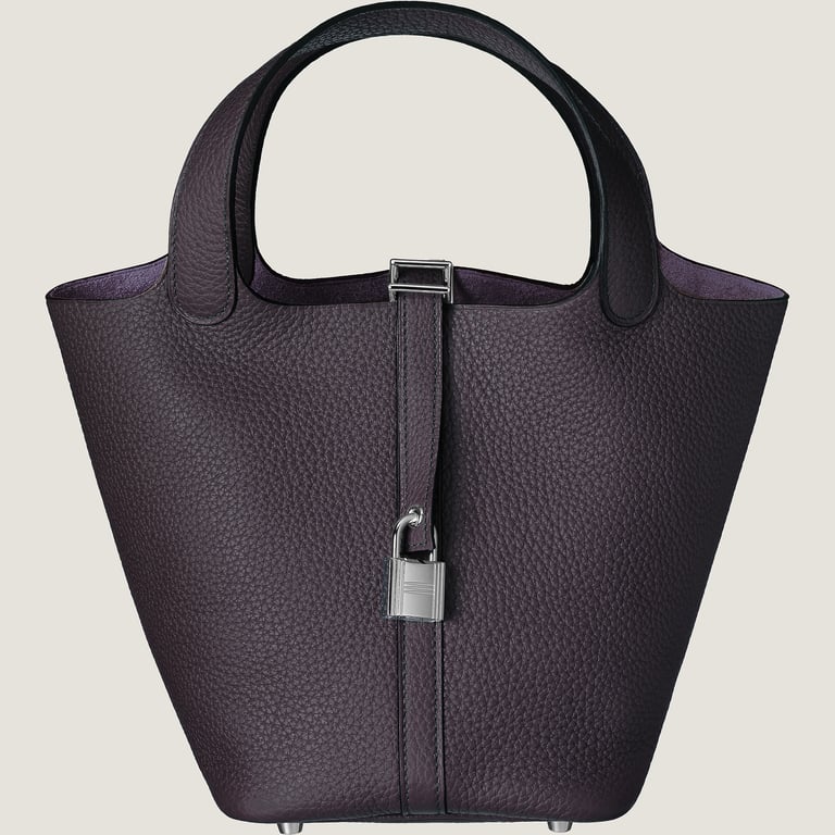Hermès Picotin 18 in Prunoir
