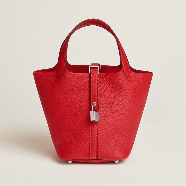Hermès Picotin 18 in Rouge Radieux