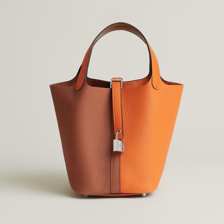 Hermès Picotin 18 in Orange/Cuivre/Gold