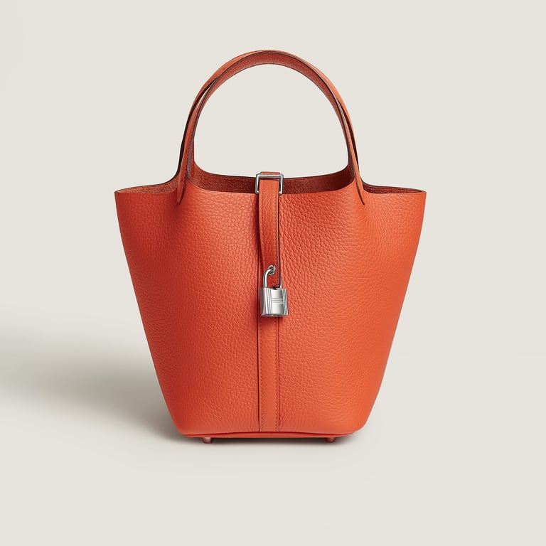 Hermès Picotin 18 in Tangerine/Tangerine
