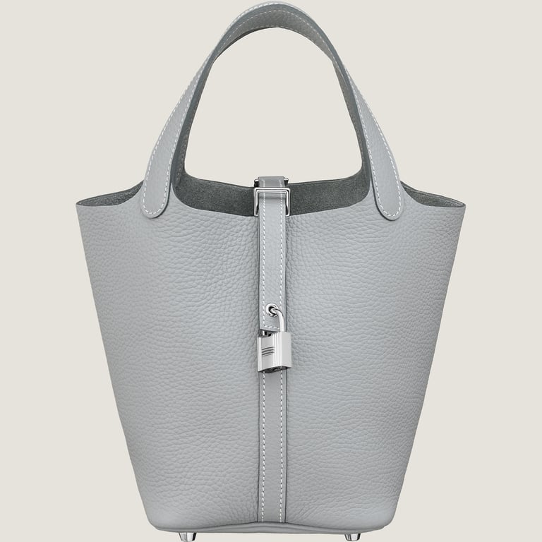 Hermès Picotin 18 in Bleu Glacier