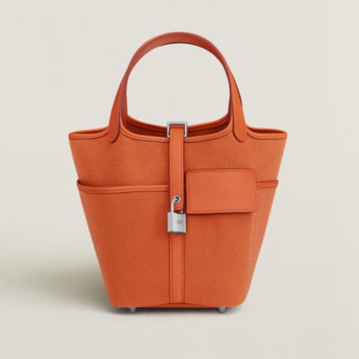 Hermès Picotin 18 in Orange/Orange