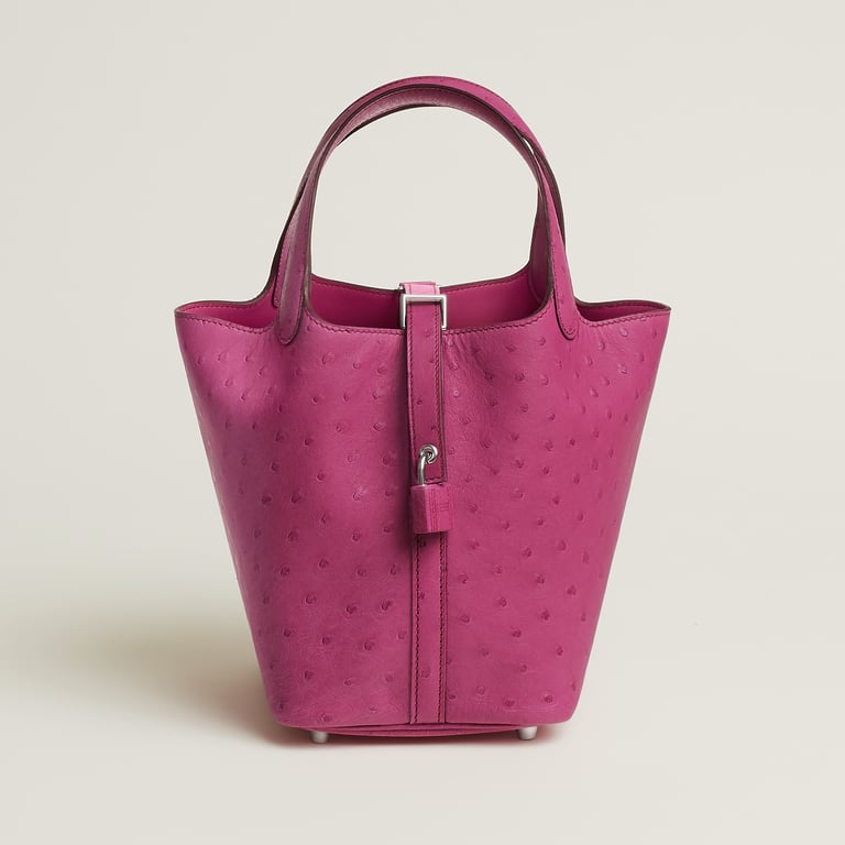 Hermès Picotin 18 in Rose Pourpre