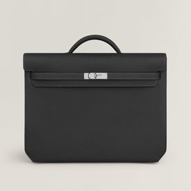 Hermès Kelly Dépêches 36 briefcase in Noir Togo leather