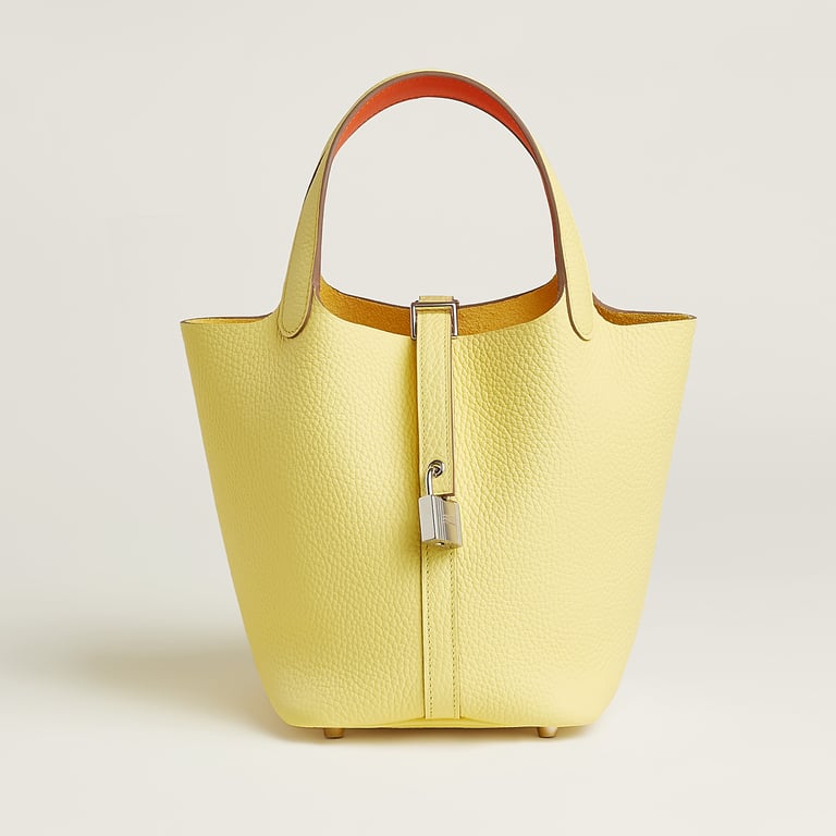 Hermès Picotin 18 in Limoncello/Orange Minium