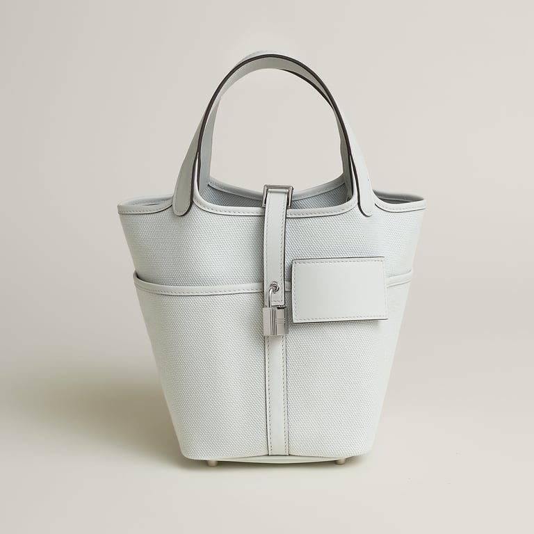 Hermès Picotin 18 in Gris Platine/Gris Platine
