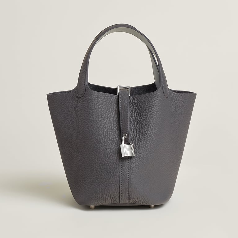Hermès Picotin 18 in Ardoise/Gris Platine