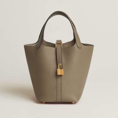 Hermès Picotin 18 in Beige Marfa
