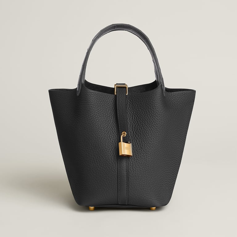 Hermès Picotin 18 in Noir/Graphite