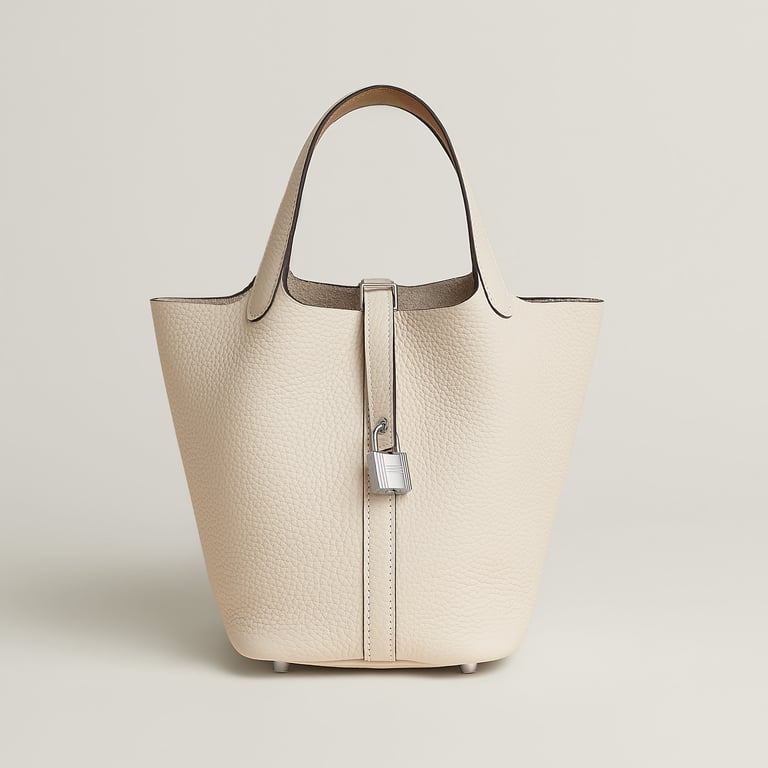 Hermès Picotin 18 in Craie/Poussière