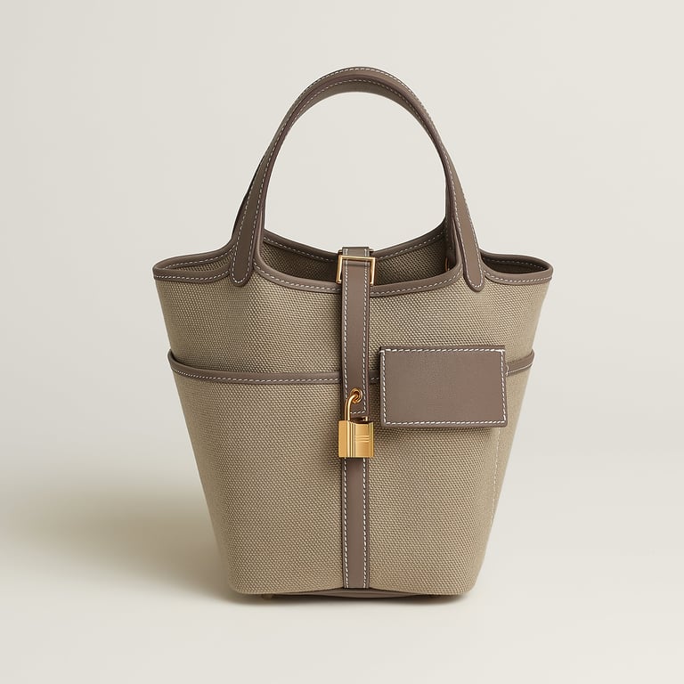 Hermès Picotin 18 in Beige Marfa/Étoupe