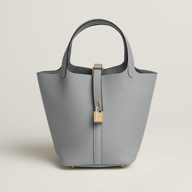 Hermès Picotin 18 in Gris Pantin