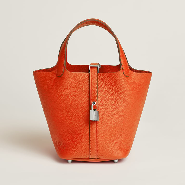 Hermès Picotin 18 in Orange Minium