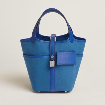 Hermès Picotin 18 in Bleu Égée/Bleu Royal