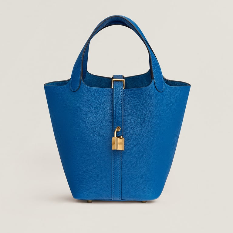 Hermès Picotin 18 in Bleu de France