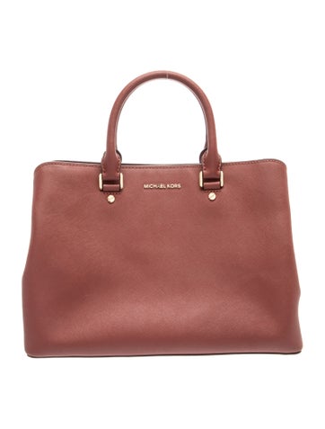 Saffiano Leather Top Handle Bag
