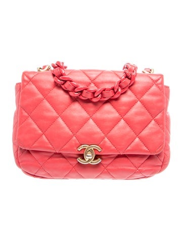 Small Candy Chain Flap Bag