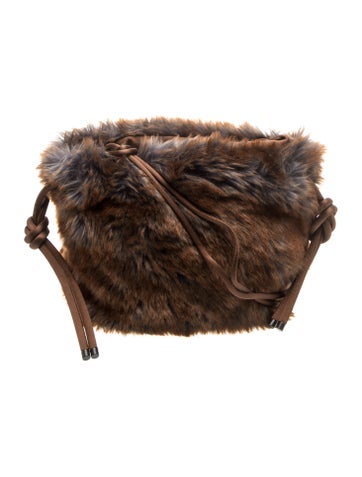 Faux Fur Shoulder Bag