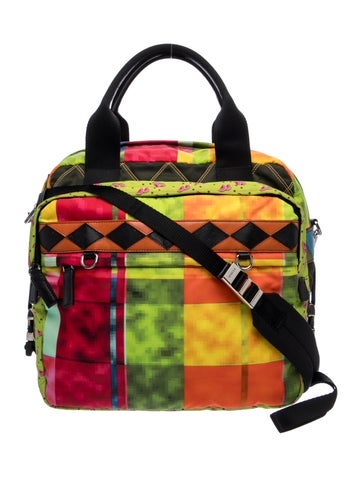 Nylon Top Handle Bag
