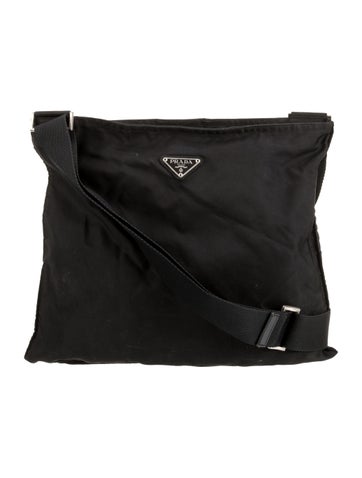 Tessuto Nylon Messenger Bag