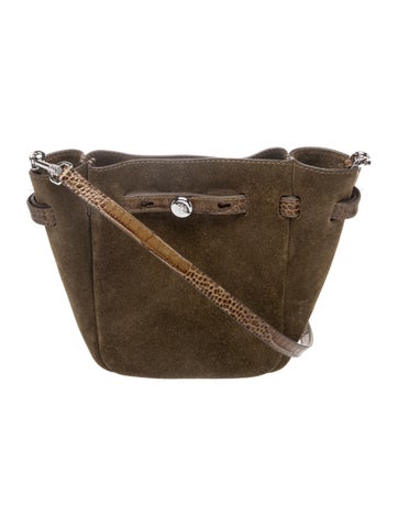 Suede Bucket Bag