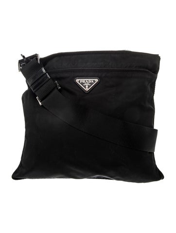 Tessuto Nylon Messenger Bag