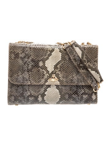 Vivienne Westwood Snakeskin Shoulder Bag