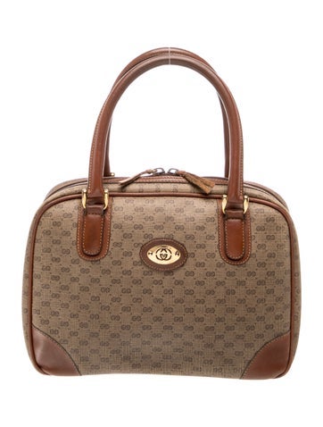 Interlocking G Top Handle Bag Vintage