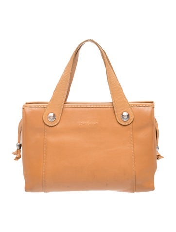 Leather Top Handle Bag