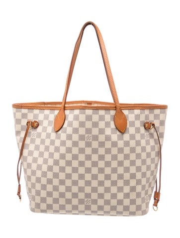 Damier Azur Neverfull w/Pouch MM