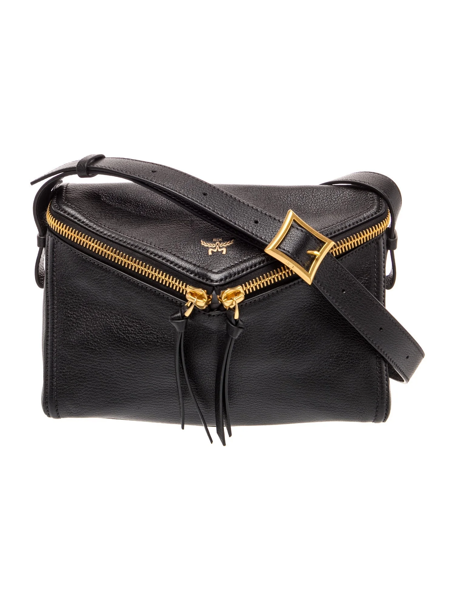 MCM Leather Messenger Bag w/ Tags