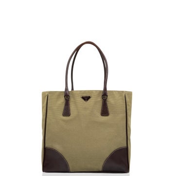 Calfskin Tote Bag Green