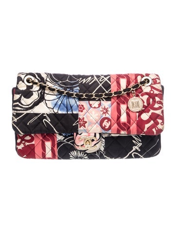 Quilted Patchwork Flap Bag
