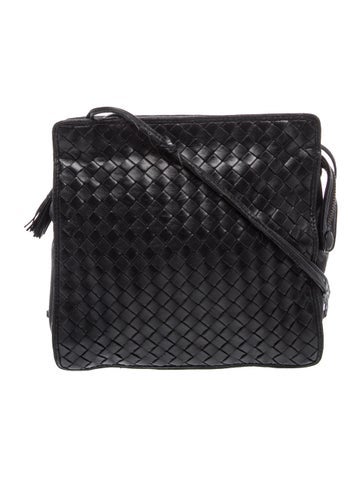 Intrecciato Crossbody Bag Vintage