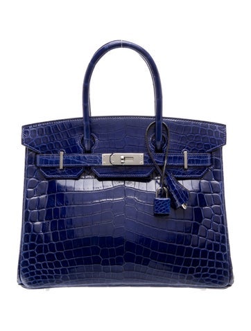 Shiny Niloticus Crocodile Birkin 30