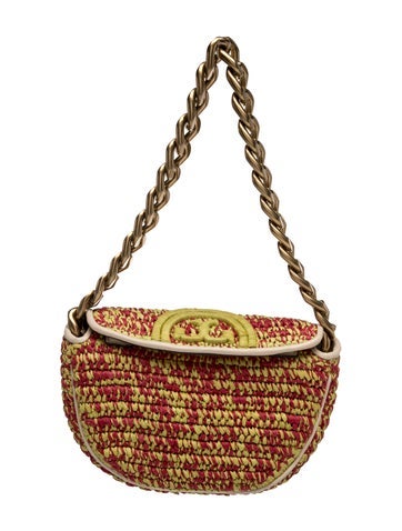 Raffia Shoulder Bag