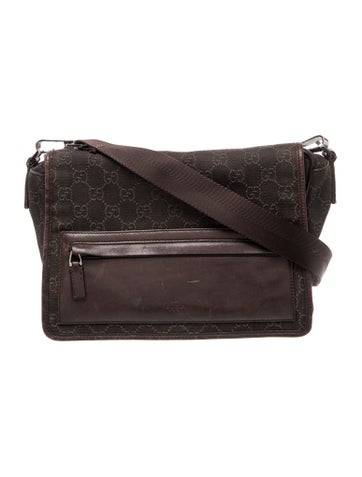 GG Canvas Messenger Bag