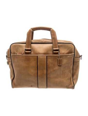 Leather Top Handle Bag