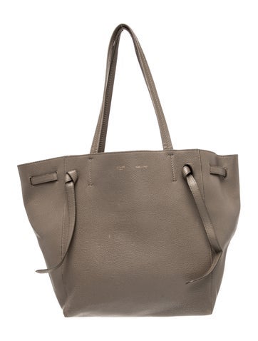 Leather Cabas Phantom w/Belt Small
